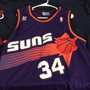 Retro purple Barkley Suns Jersey #34